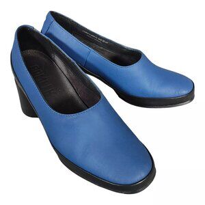 Blue Camper Block Heel Shoes - Women's Size 6/36 - Stylish Comfortable Footwear